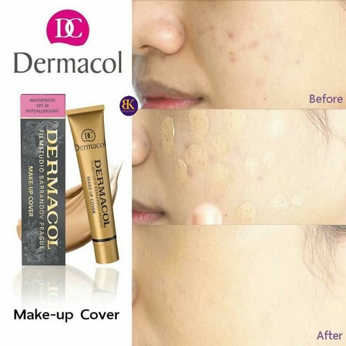 DERMACOL Make-up Cover Kem nền che khuyết điểm và hình Xăm