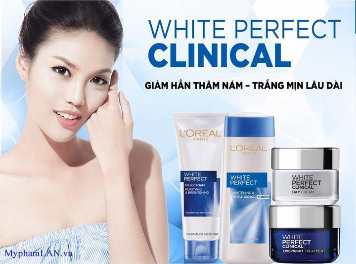 Loreal-White-perfect-Clinical-50ml-kem-giam-tham-nam-duong-trang-min-ban-ngay