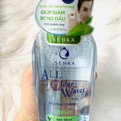 SENKA A.L.L. CLEAR WATER Micellar Formula Anti Shine - Nước tẩy trang giảm bóng dầu 230ml