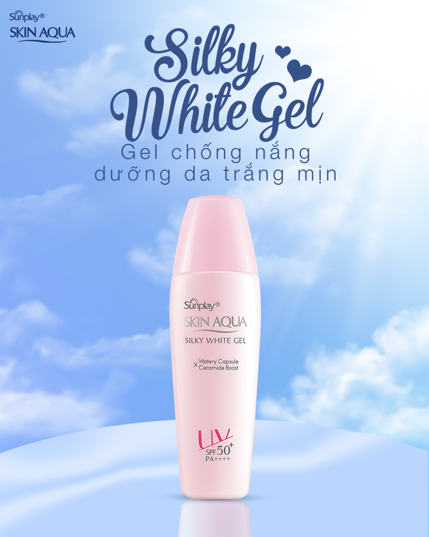 Gel Chống Nắng Sunplay Skin Aqua Silky White SPF50+ PA++++ 30g