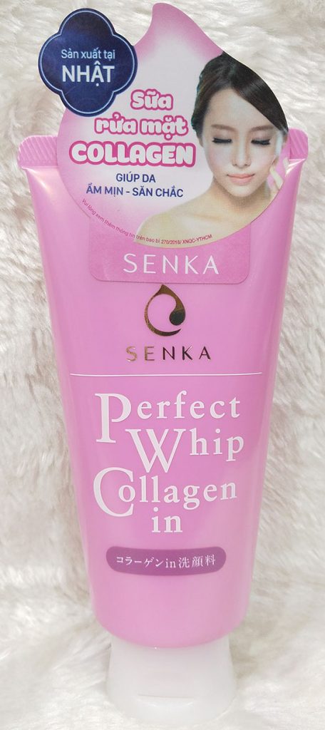 Senka Perfect Whip Collagen Sữa Rửa Mặt Collagen