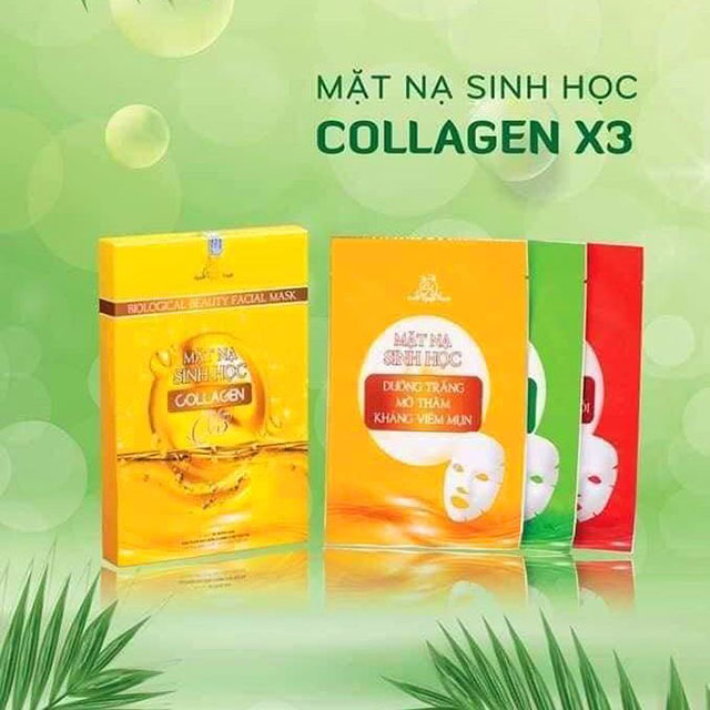 Collagen X3 Mặt Nạ Sinh Học