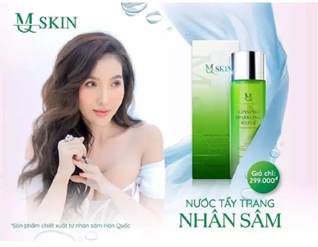 MQ Skin Ginseng Nước Tẩy Trang Nhân Sâm