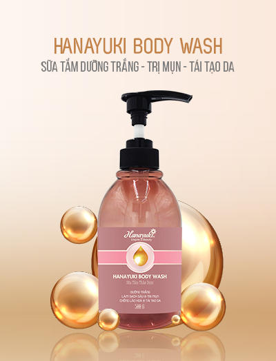 Sữa Tắm Thảo Dược Hanayuki Body Wash