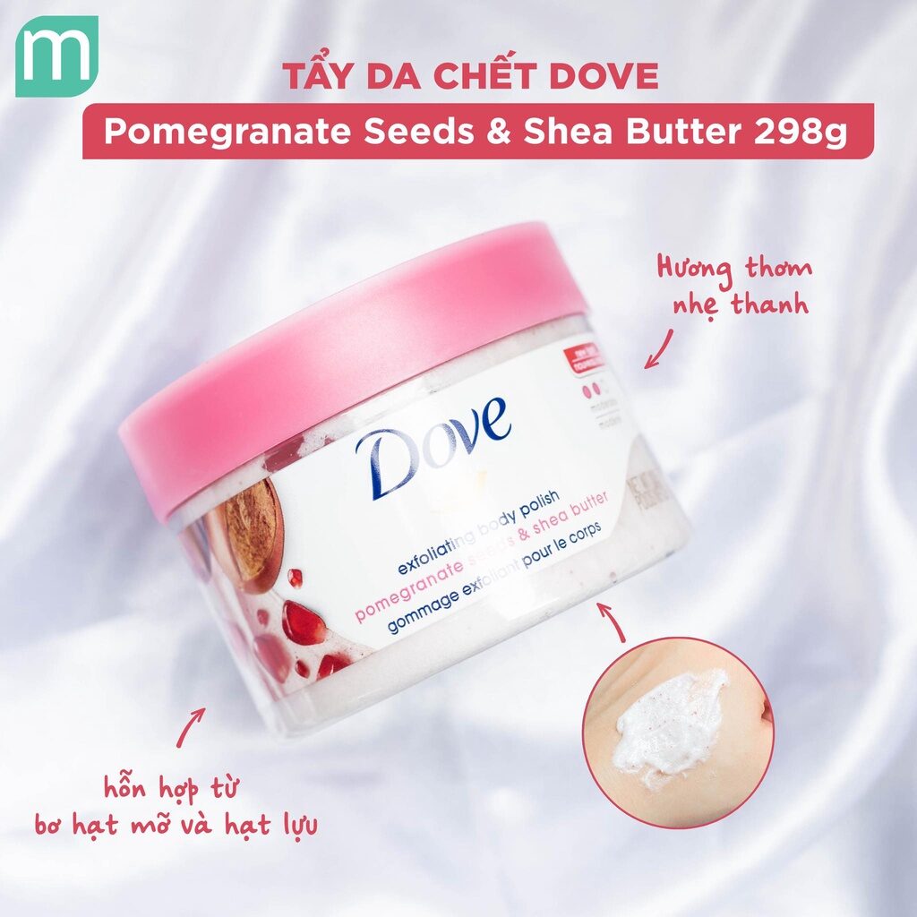 Tẩy Tế Bào Chết Dove Pomegranate