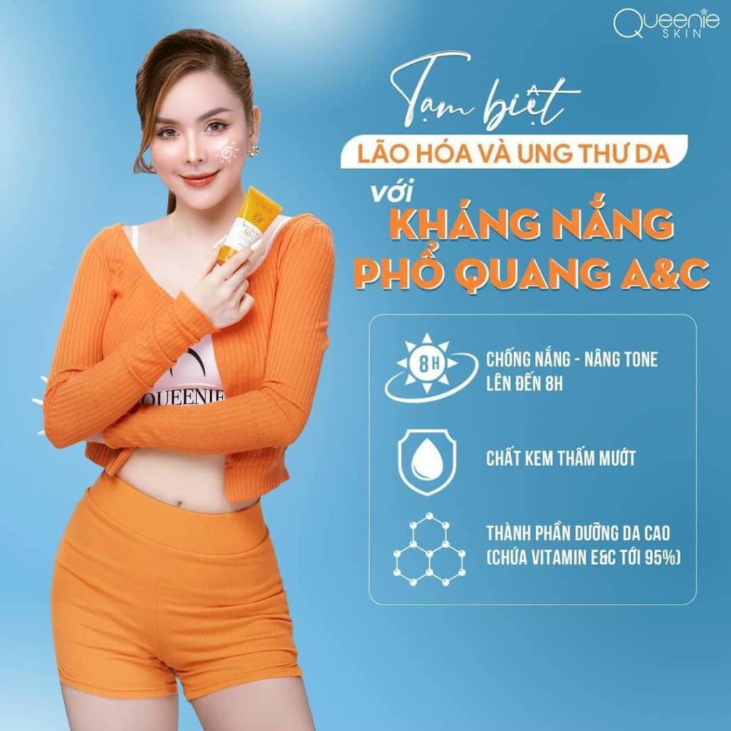 Kháng Nắng Phổ Quang A&C Queenie Skin