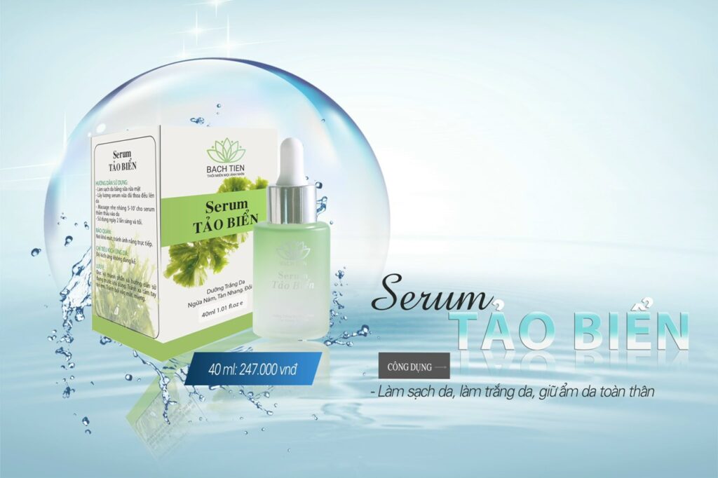 Serum Trắng Da Tảo Biển Bạch Tiên