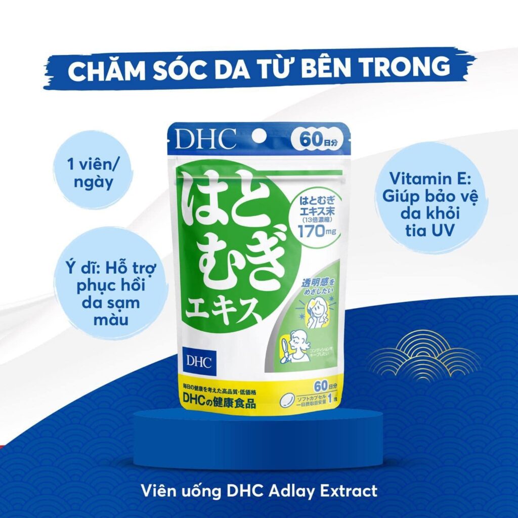 DHC Viên Uống Dưỡng Trắng Da 60 Viên