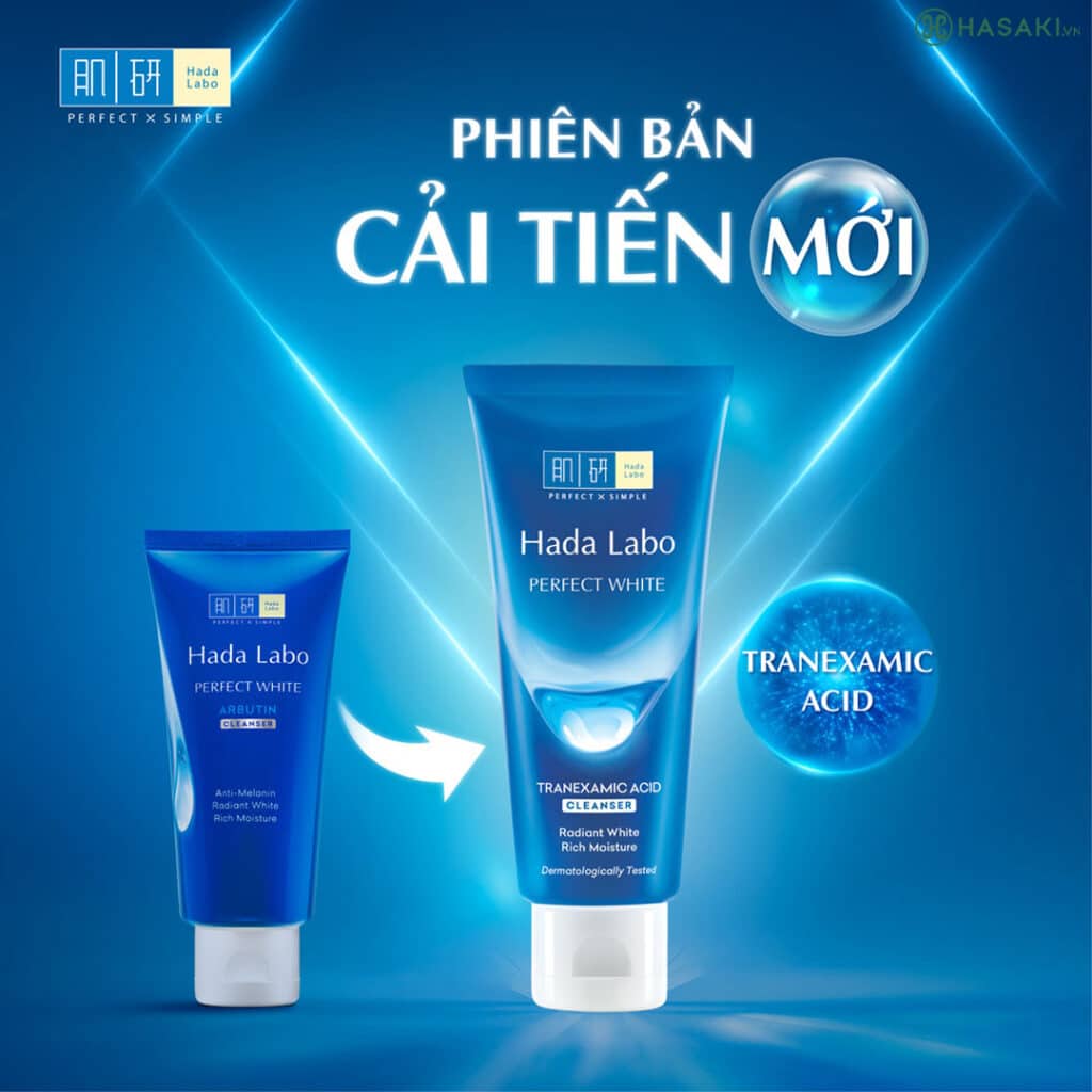 Sữa Rửa Mặt Sạch Sâu Trắng Da Hada Labo