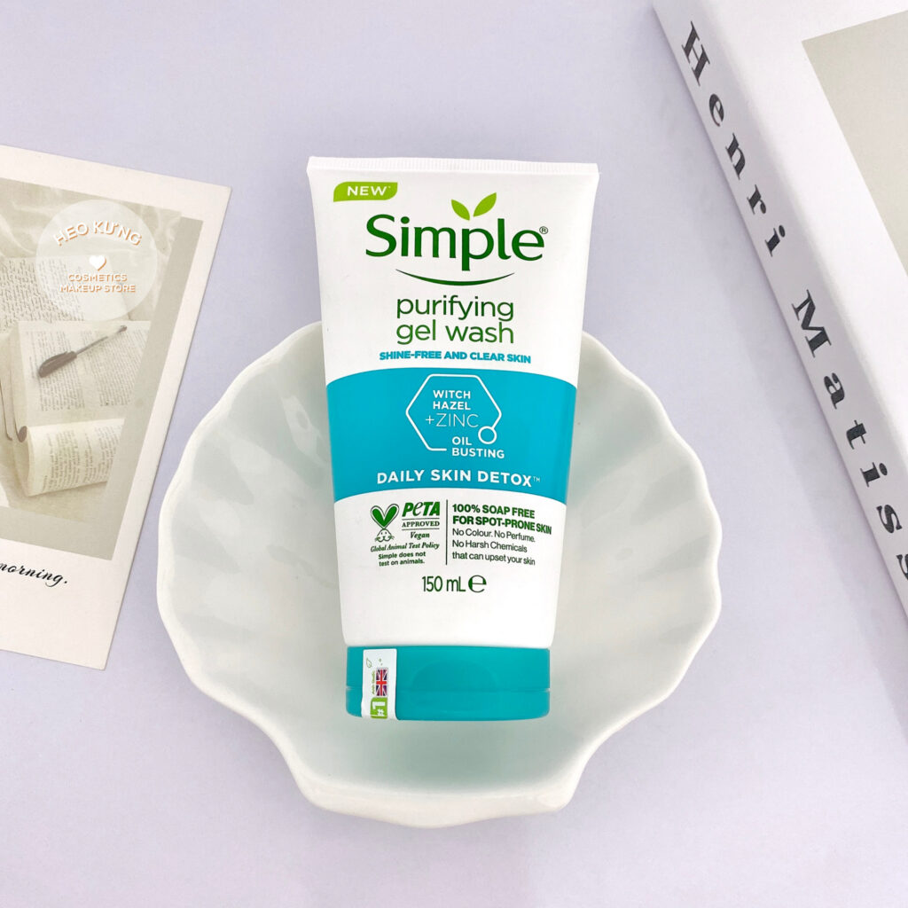 Simple Gel Rửa Mặt Giảm Nhờn