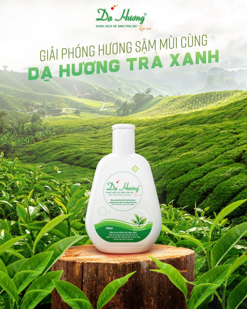 Dung Dịch Vệ Sinh Dạ Hương Trà Xanh