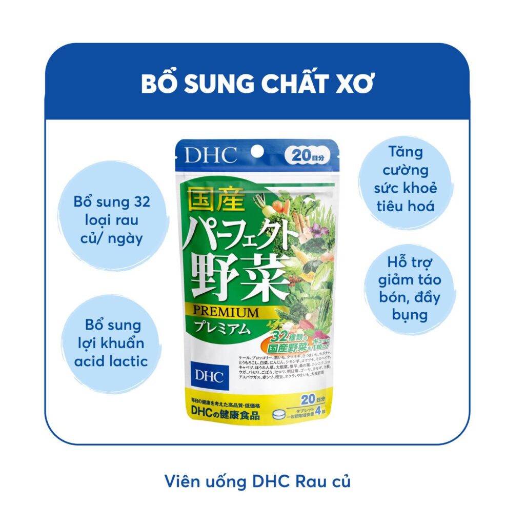 DHC Viên Uống Rau Củ