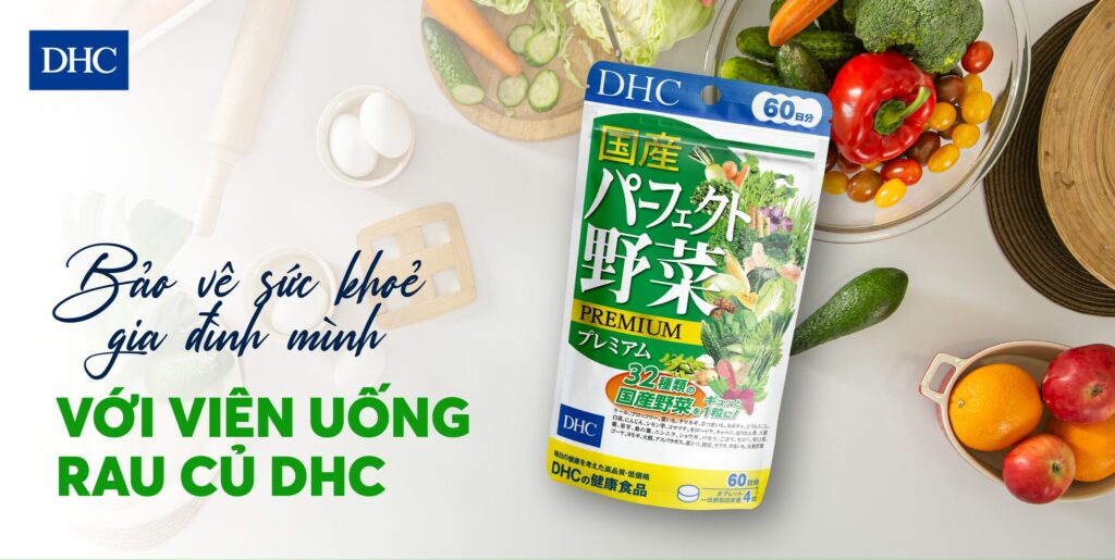 DHC Viên Uống Rau Củ 60 Ngày