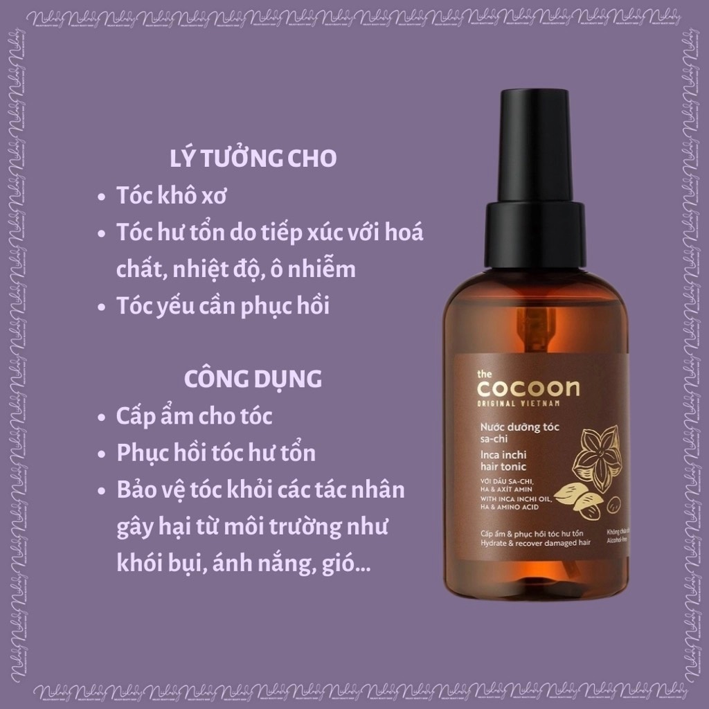 N c D ng T c Sa Chi The Cocoon 140ml