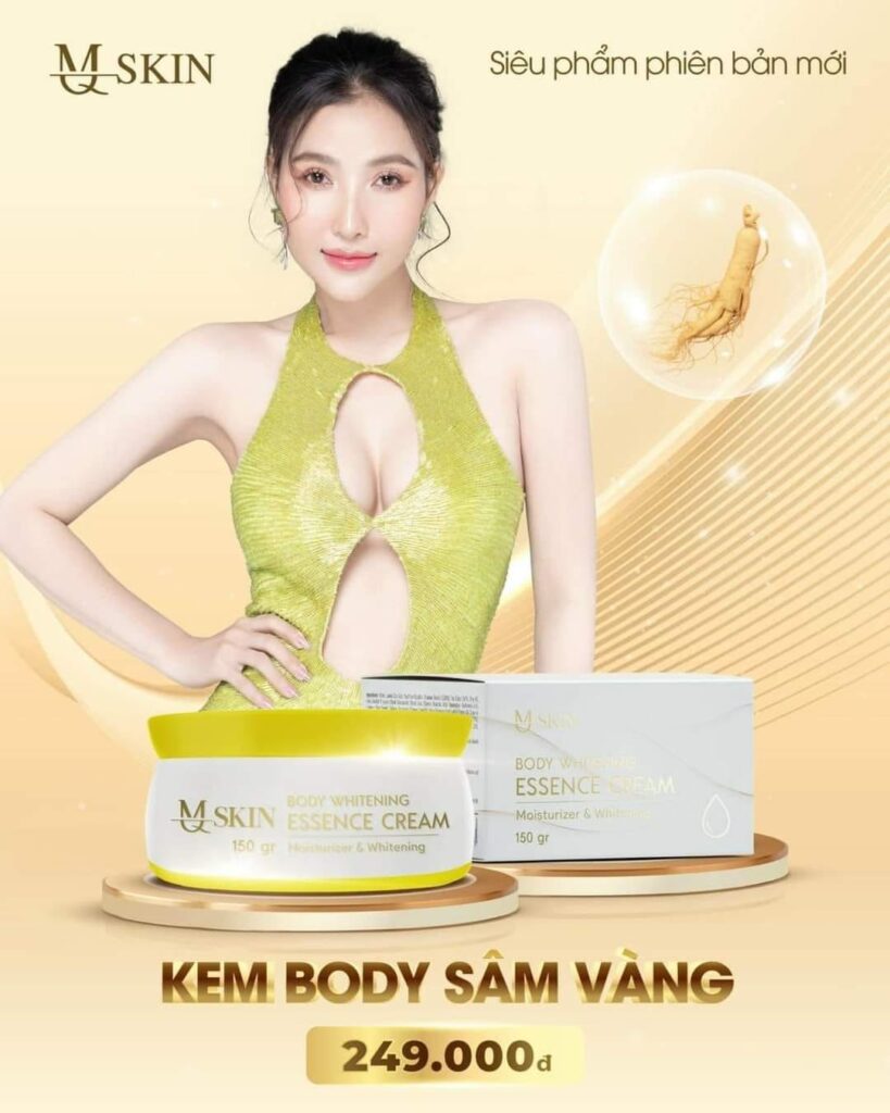 MQ Skin Kem Body Sâm Vàng