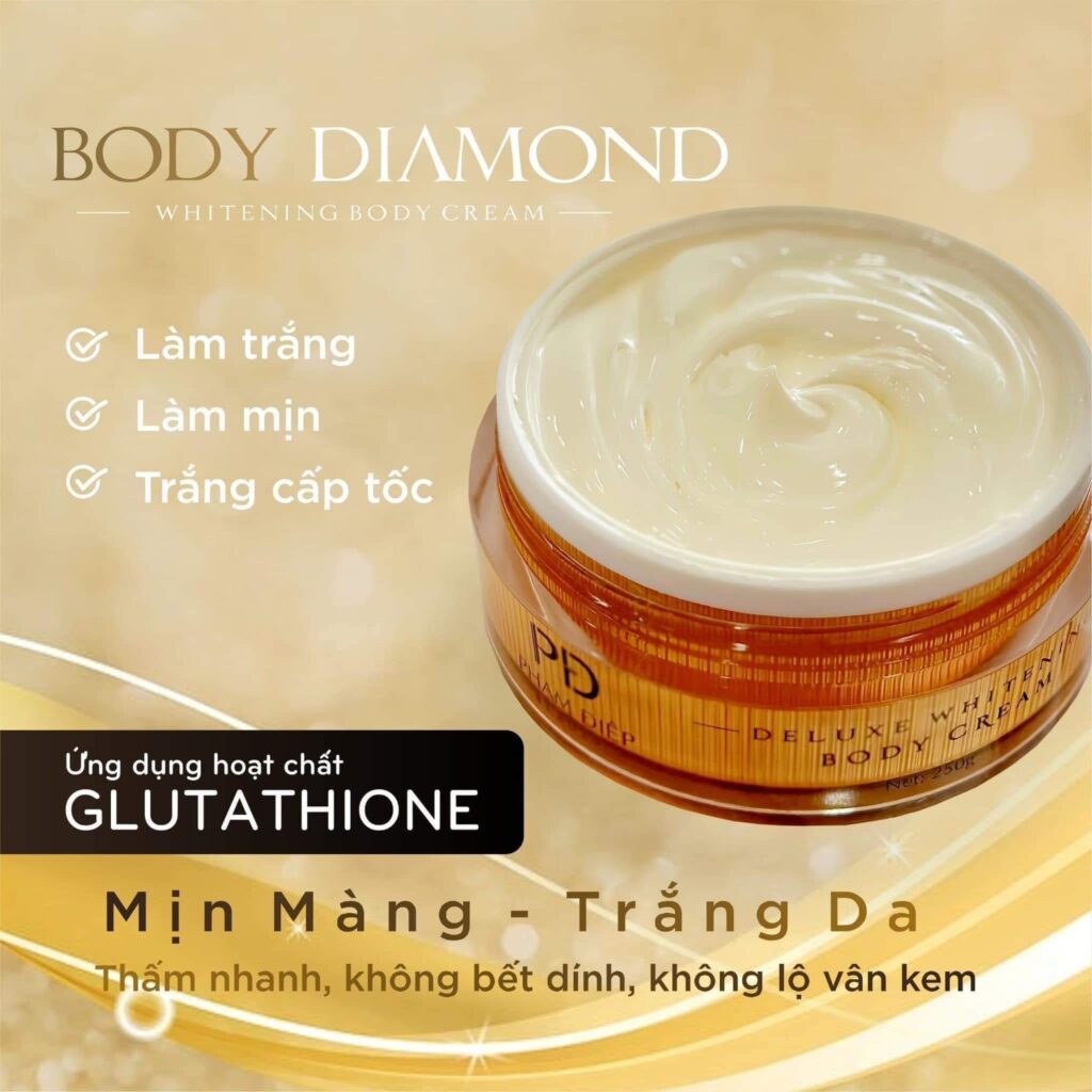 Kem Trắng Da Body Diamond Phạm Điệp Beauty