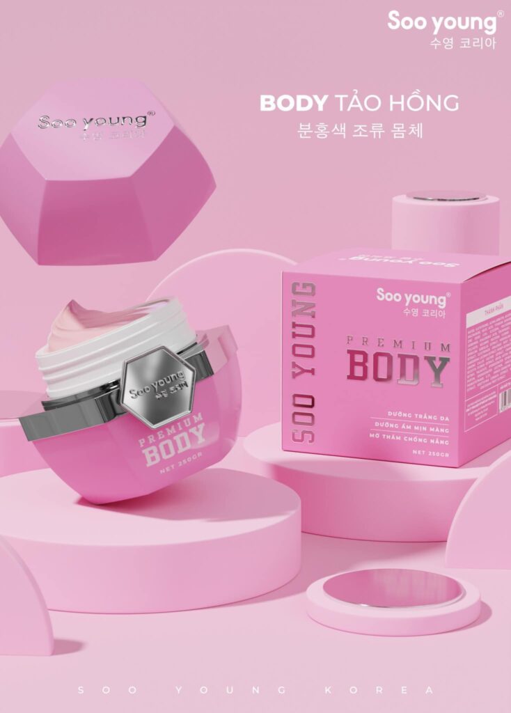 Sooyoung Kem Body Tảo Hồng