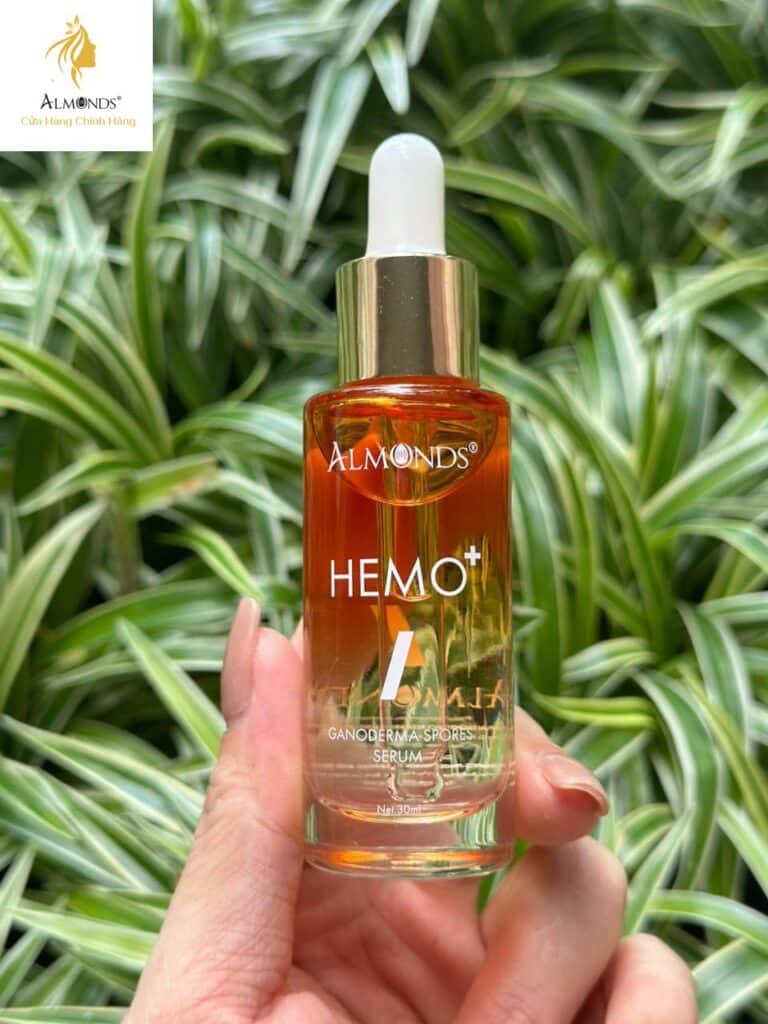 Almonds Hemo Serum Dưỡng Da Linh Chi