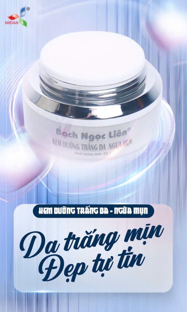 Bạch Ngọc Liên Kem Trắng Da Ngừa Mụn