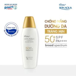 Sữa Chống Nắng Sunplay Skin Aqua Dưỡng Trắng Mịn Da 55g