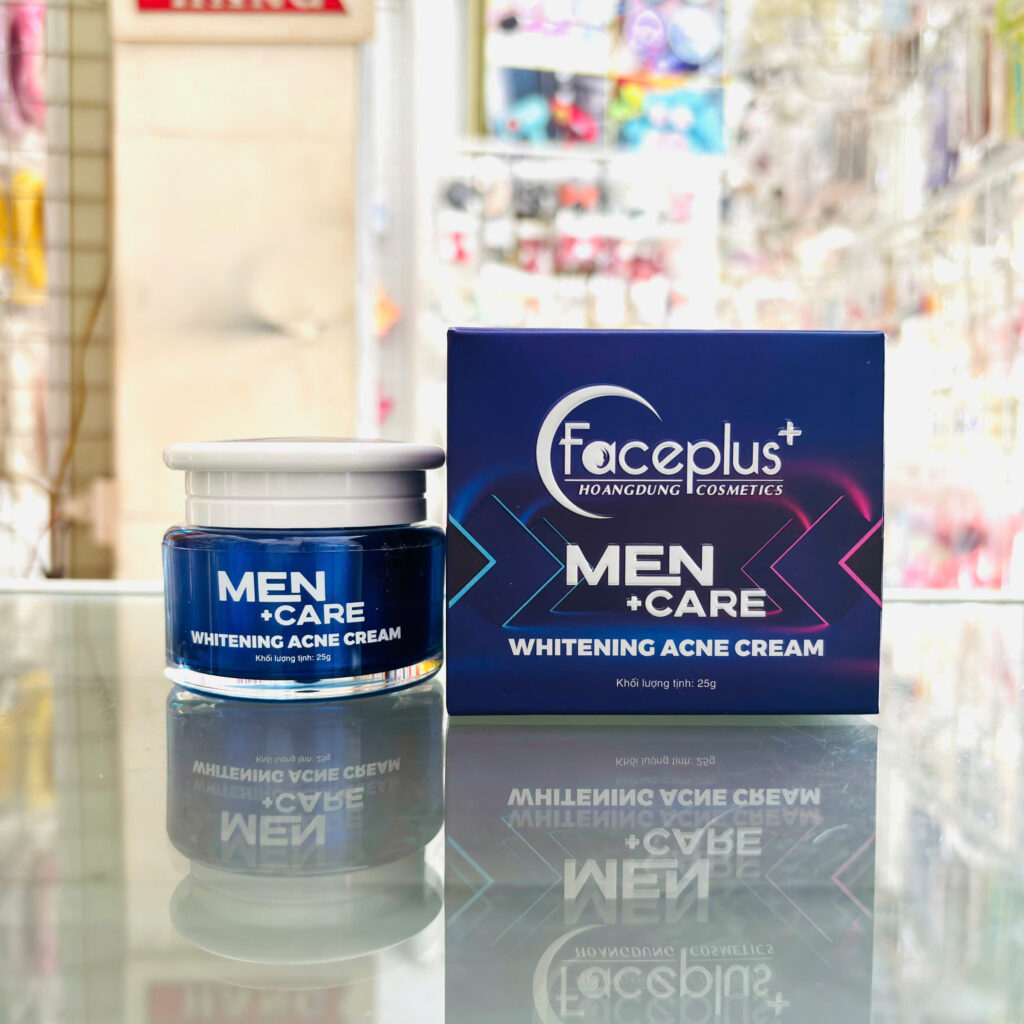 FacePlus Kem Dưỡng Trắng Ngừa Mụn Thâm Mờ Sẹo Cho Nam