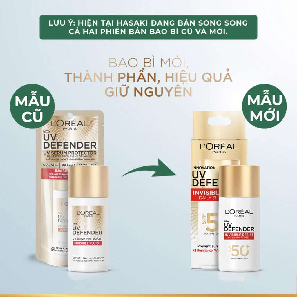 L'OREAL Kem Chống Nắng Thoáng Da Mỏng Nhẹ