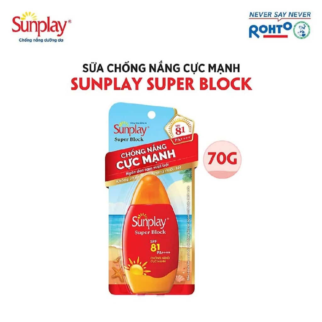 Sunplay81 Sữa Chống Nắng Cực Mạnh