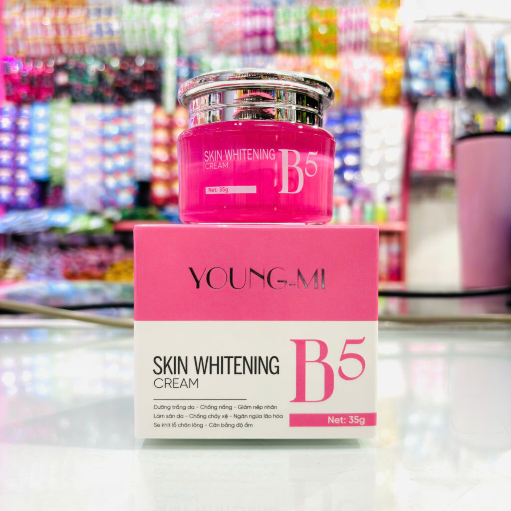 YOUNG MI Kem Dưỡng Trắng Chống Nắng
