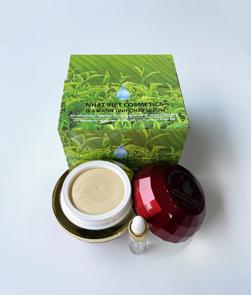 mypham-nhat-viet-tra-xanh-serum-kem-duong-trang-ngua-nhan-cao-cap