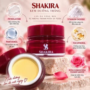 SHAKIRA kem dưỡng trắng ngừa lão hóa 10g