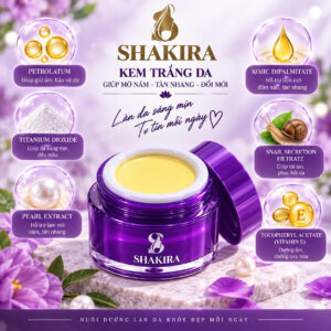 SHAKIRA kem giảm nám tàn nhang 10g